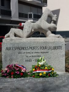 Baltasar Lobo, Aux Espagnols morts pour la liberté dans les rangs de l'armée française de la Résistance (1940-1945), avenue des Romains, Annecy (74), 2018.
http://resistance-espagnole74.com/wp-content/uploads/2018/04/IMG-20180416-WA0083.jpg